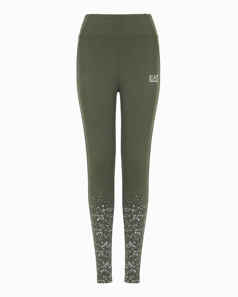 EA7 Dynamic Athlete Leggings aus VENTUS7-Funktionsgewebe Grün