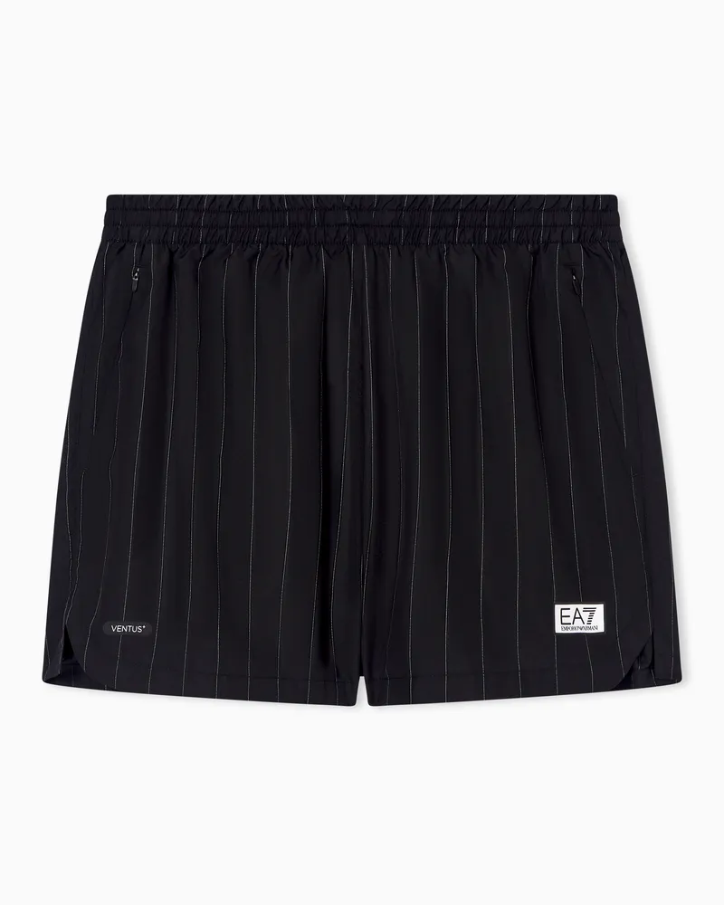 EA7 Dynamic Athlete Shorts aus VENTUS7-Funktionsgewebe Schwarz