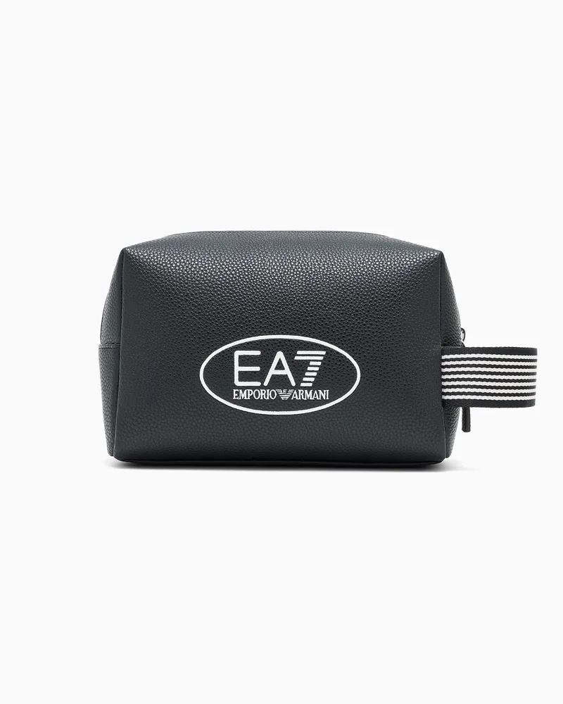 EA7 Beauty kleine Pelletteriewaren mit praktischem Design Schwarz
