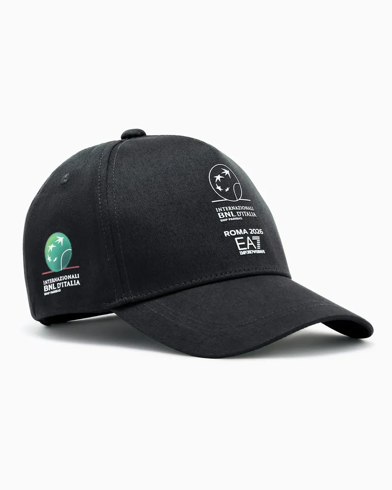 EA7 Internazionali BNL d’Italia Baseballcap Schwarz