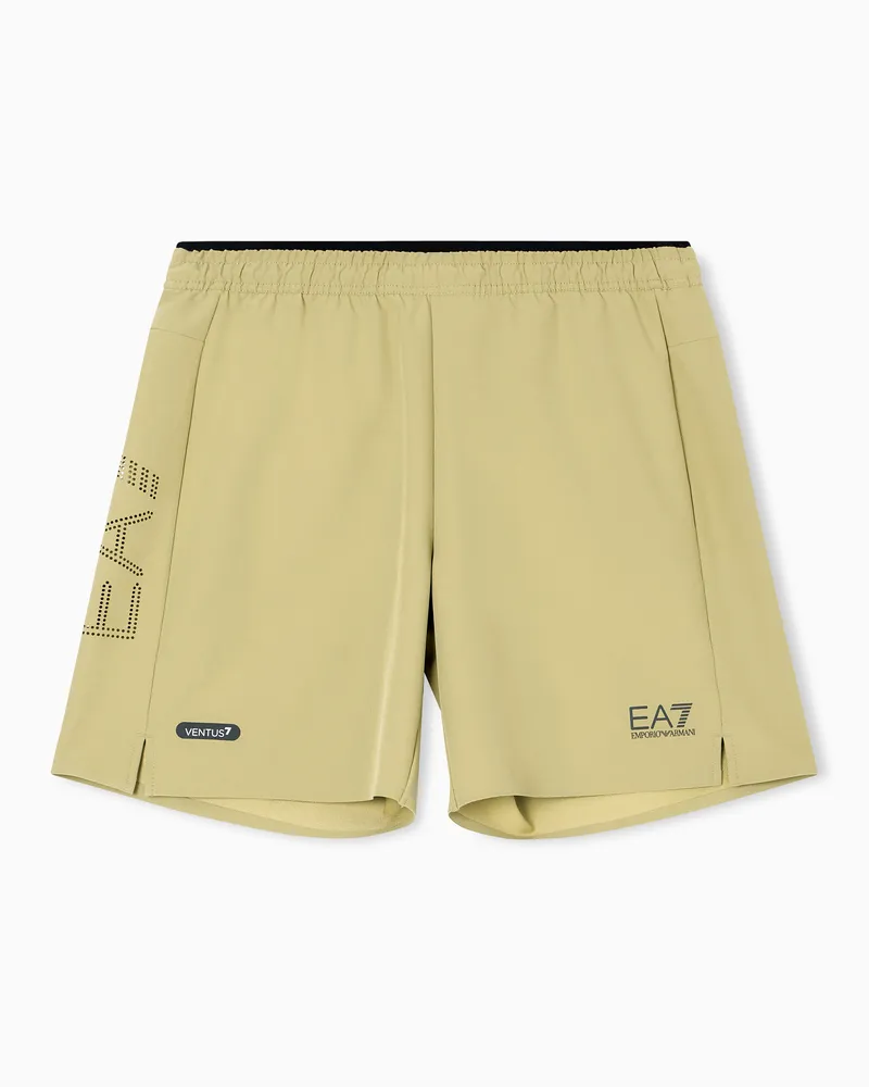 EA7 Dynamic Athlete Shorts aus VENTUS7-Funktionsgewebe Grün