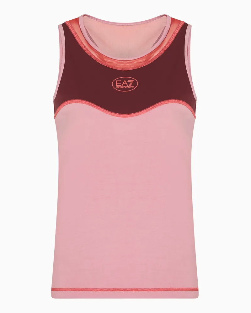 EA7 Tennis Pro Top aus VENTUS7-Funktionsgewebe Pink