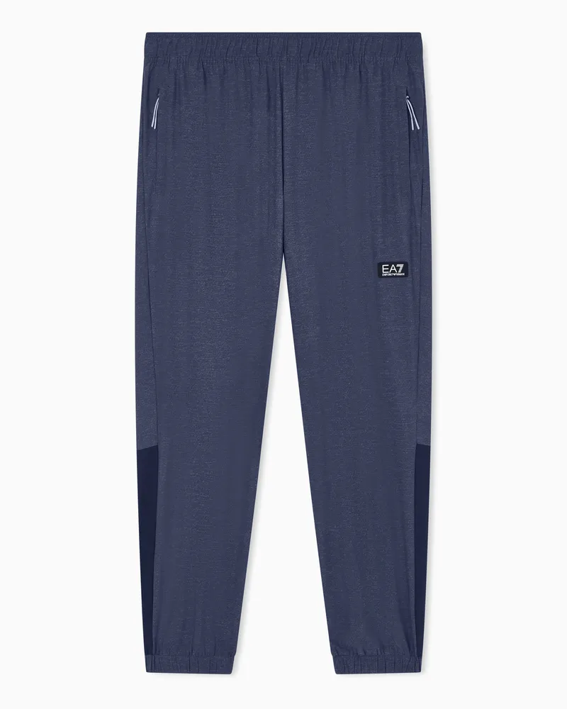 EA7 Dynamic Athlete Jacke aus VENTUS7-Funktionsgewebe Blau