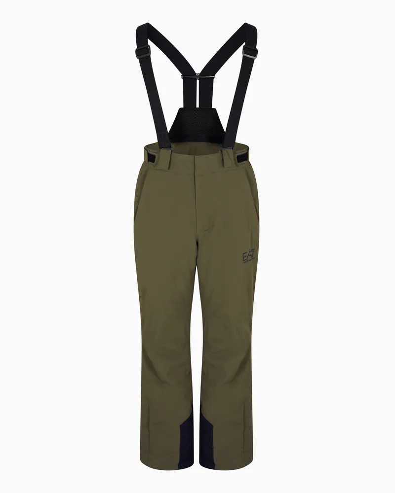 EA7 Skihose aus Funktionsgewebe mit STRATUM7-Wattierung Grau