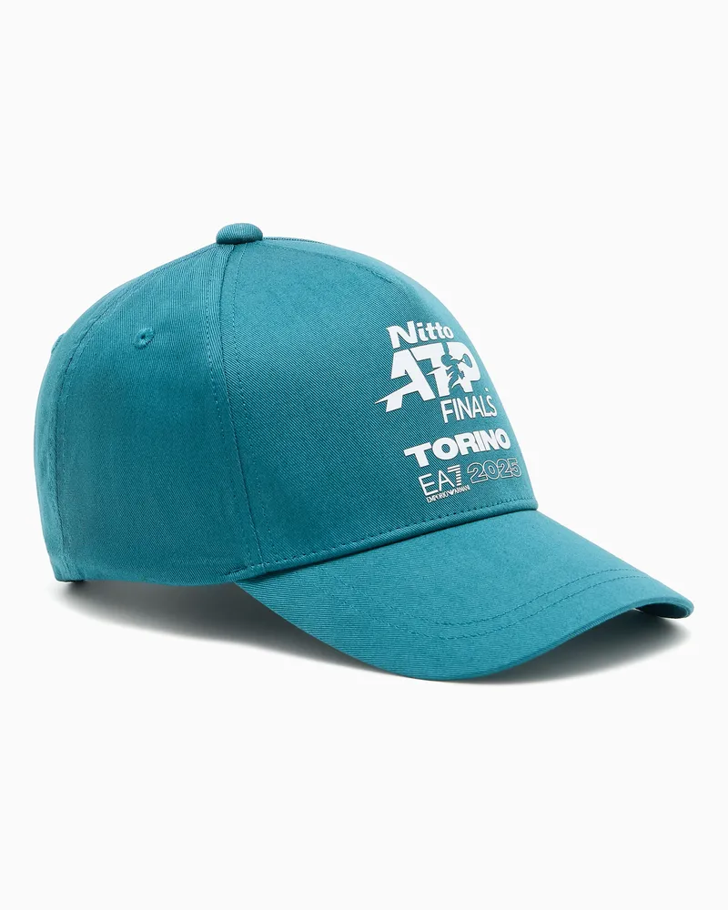 EA7 Nitto ATP Finals Baseballkappe mit Event-Logo Grün