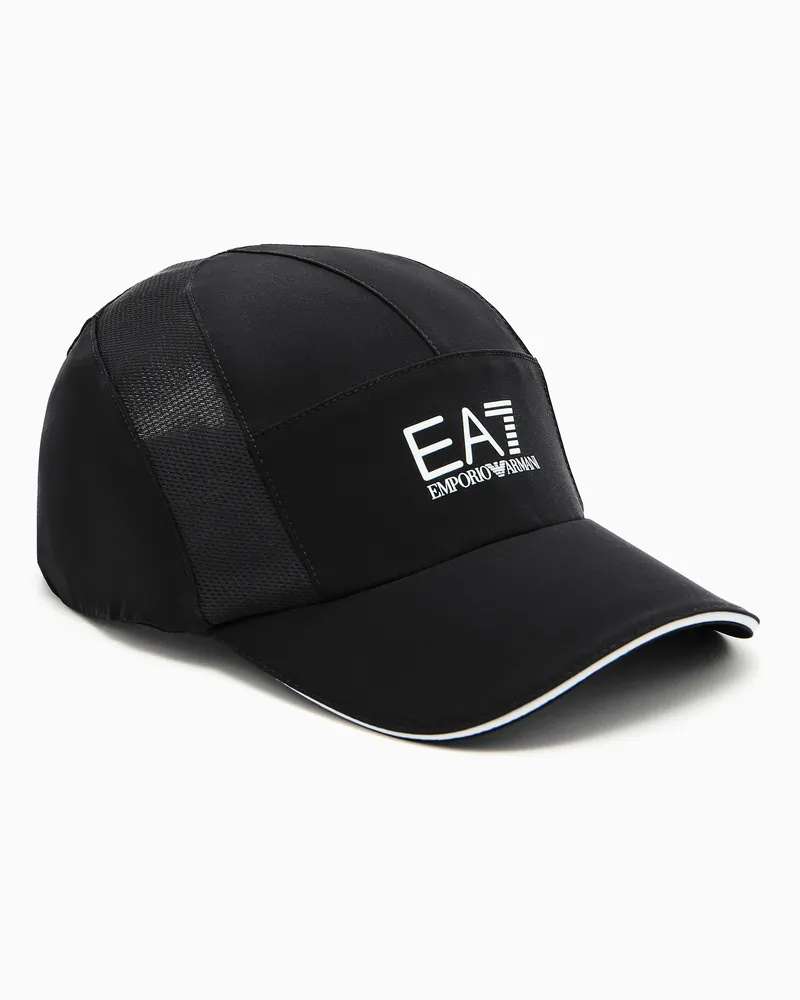 EA7 Baseballcap Tennis Pro Schwarz