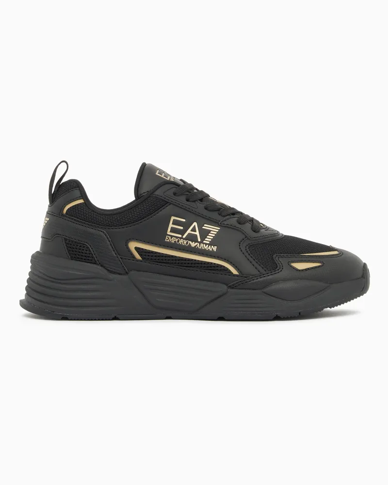 EA7 Ace Runner Special Sneaker Schwarz