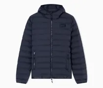 Jacke funktionsgewebe mit Kapuze als wattierte Winterjacke