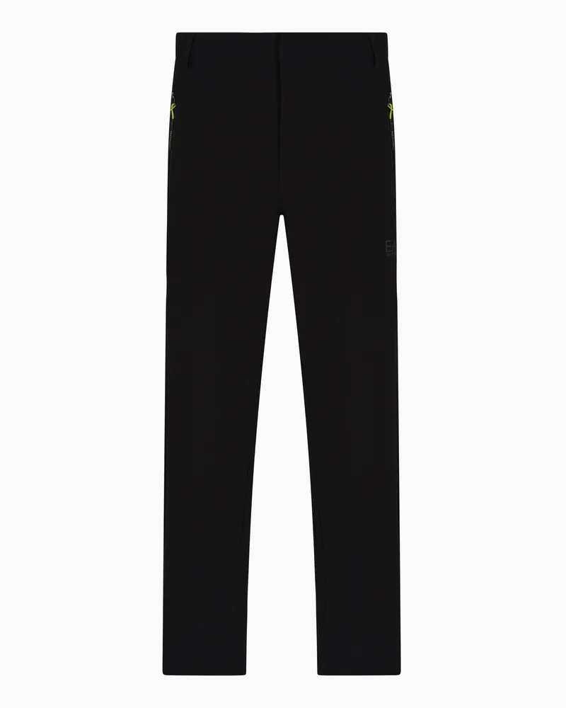 EA7 Urban Escape Hose aus elastischem Funktionsgewebe Schwarz