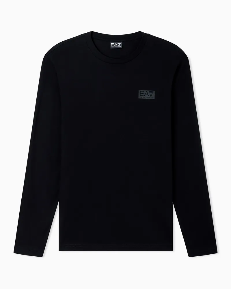 EA7 Langarmshirts Schwarz