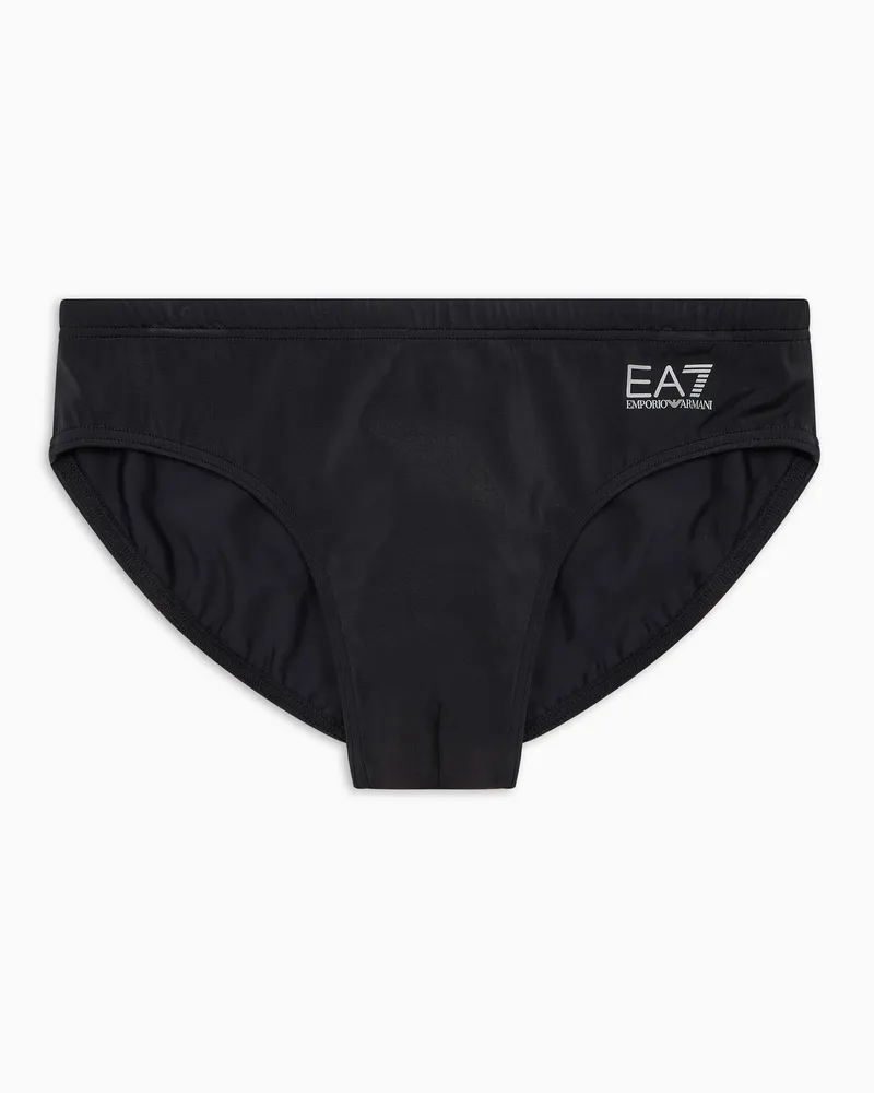 EA7 Badehose Schwarz