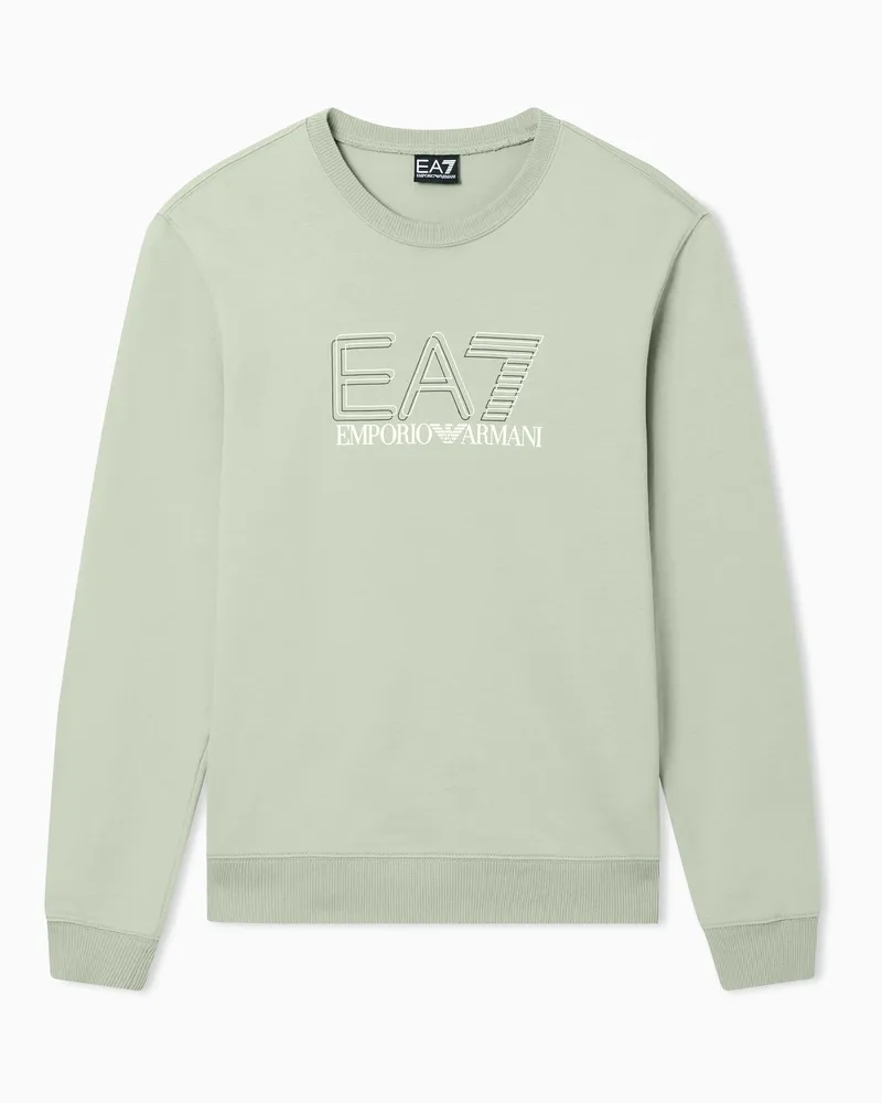 EA7 Sweatshirts ohne Kapuze Grün