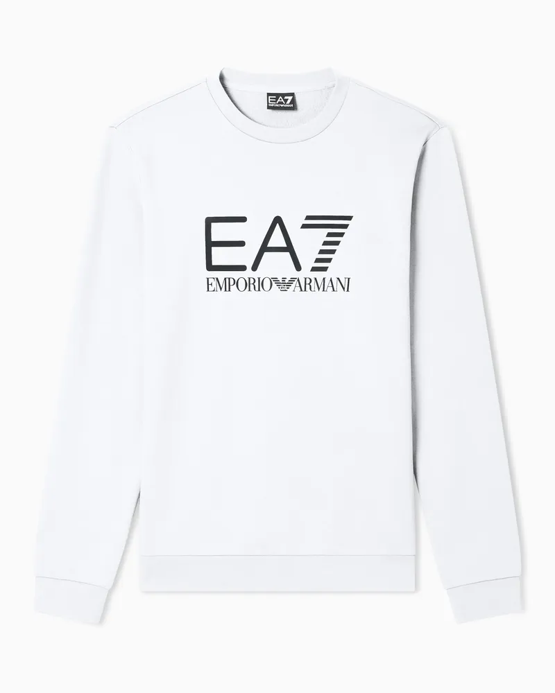 EA7 Sweatshirts ohne Kapuze Weiß