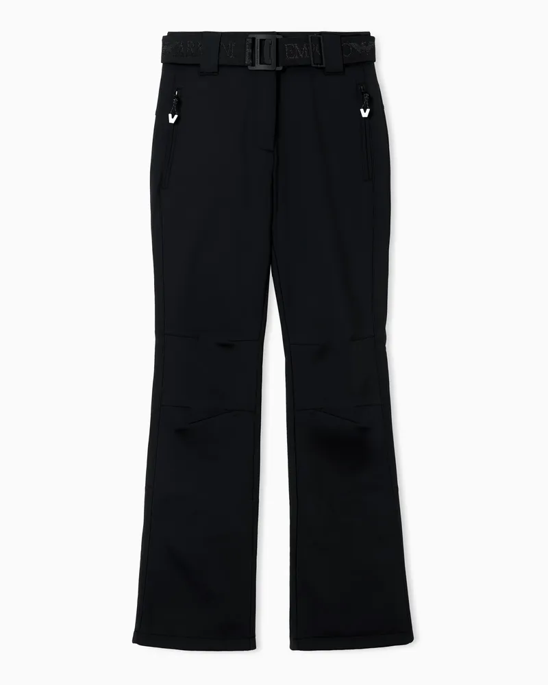 EA7 Technische Softshell-Skihose Schwarz