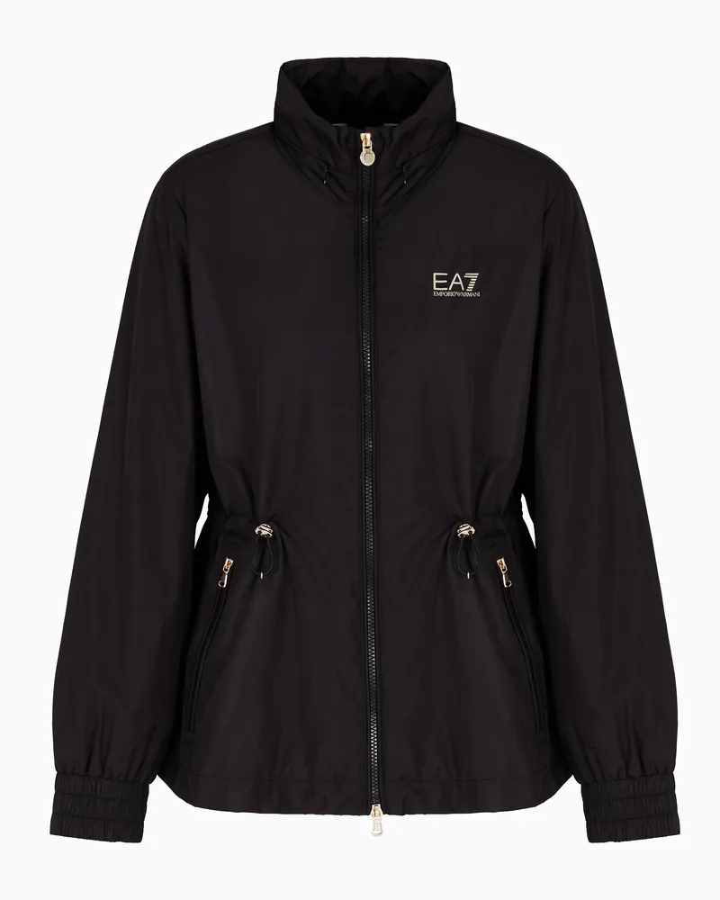 EA7 Core Lady Jacke aus Funktionsgewebe Schwarz