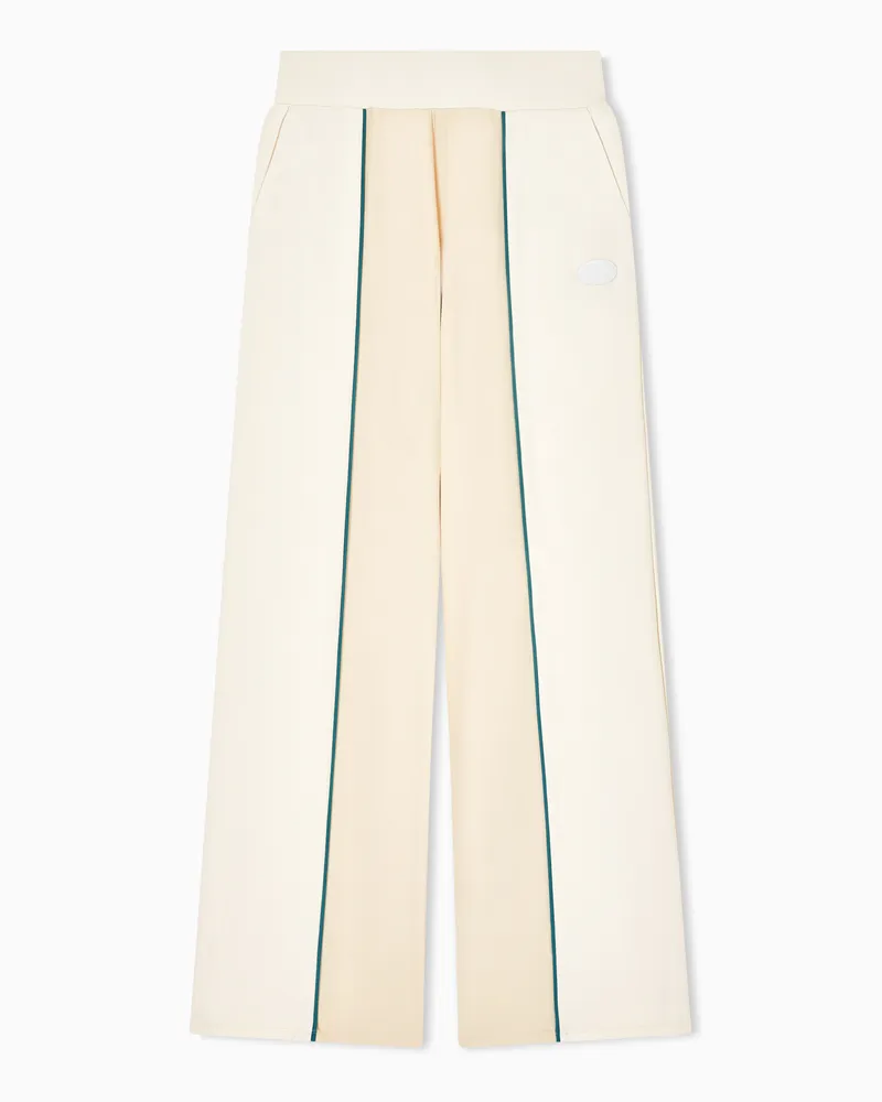 EA7 Hose aus Viskosestretch-Interlock Beige