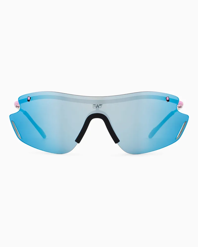 EA7 Sonnenbrille Rycer Metal Violett