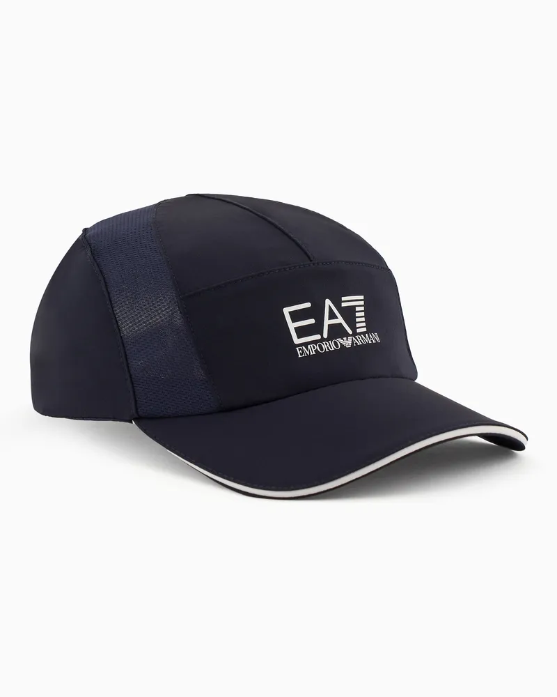 EA7 Tennis Pro Baseballcap Marineblau