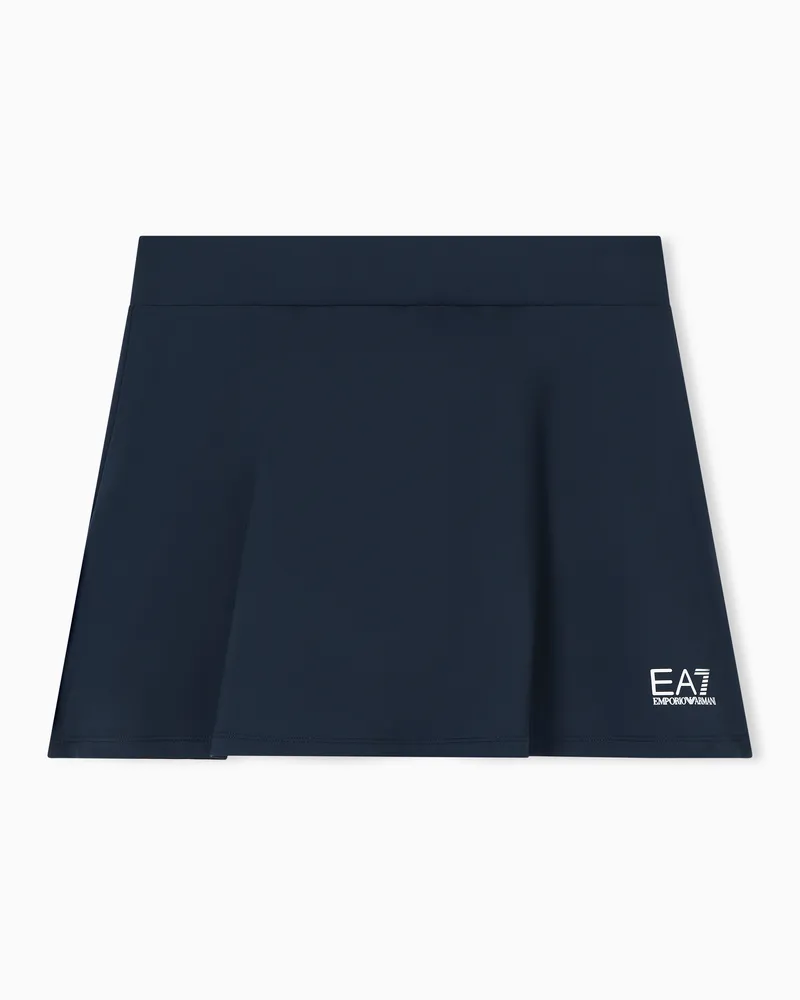 EA7 Tennis Pro Minirock aus VENTUS7-Funktionsgewebe Blau