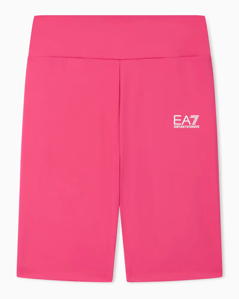 EA7 Dynamic Athlete Radlerhose aus VIGOR7-Funktionsgewebe Fuchsia
