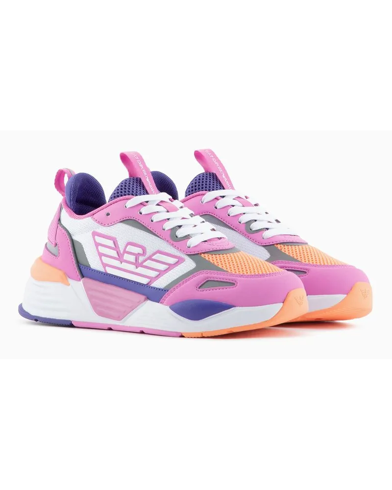 EA7 Sneaker Ace Runner Junior Rosa