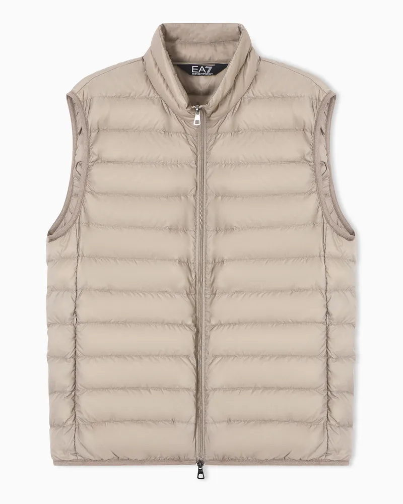 EA7 Core Identity Packbare Weste Beige