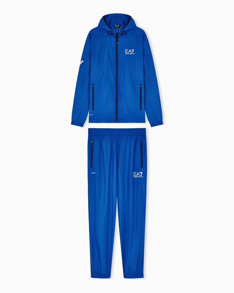 EA7 Tennis Pro Trainingsanzug aus VENTUS7-Funktionsgewebe Blau