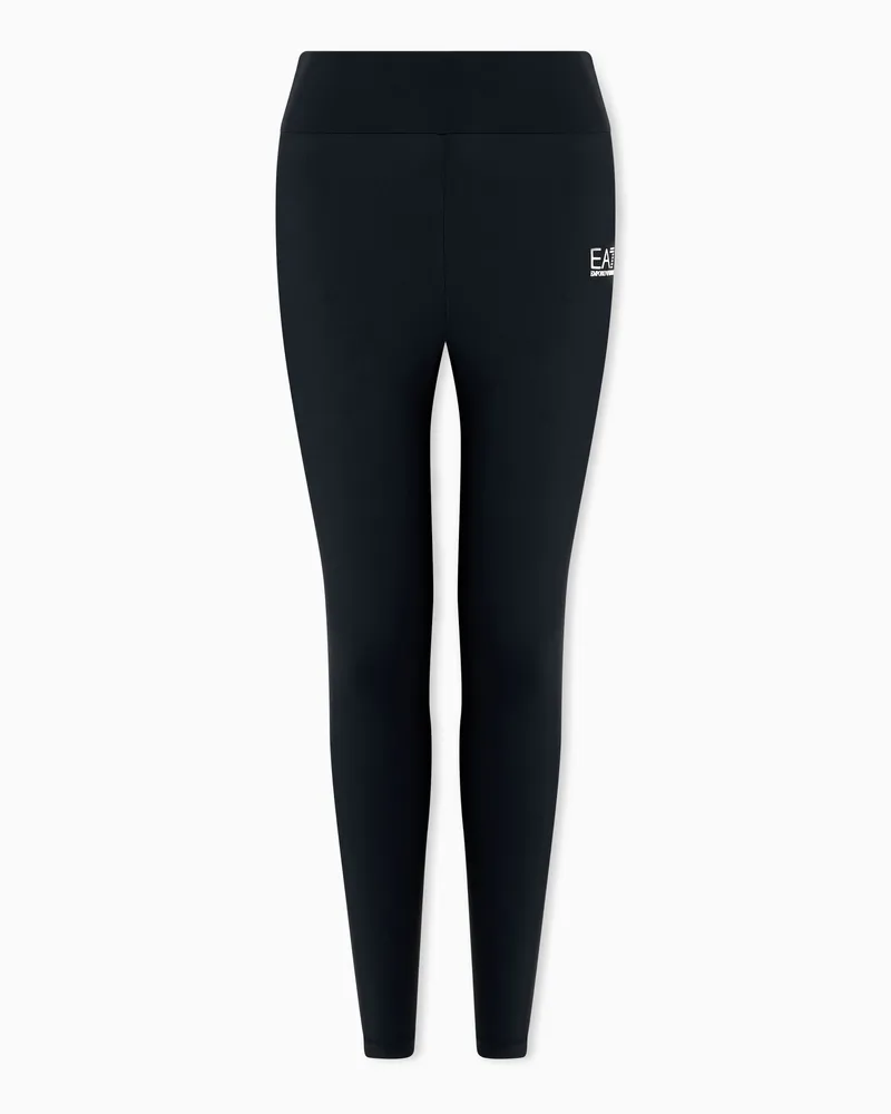 EA7 Leggings für Mädchen aus VIGOR7-Funktionsgewebe Schwarz