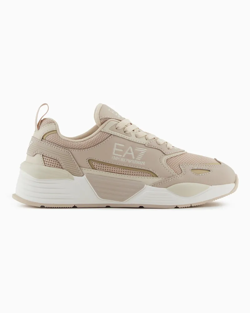 EA7 Ace Runner Special Sneaker Goldfarben