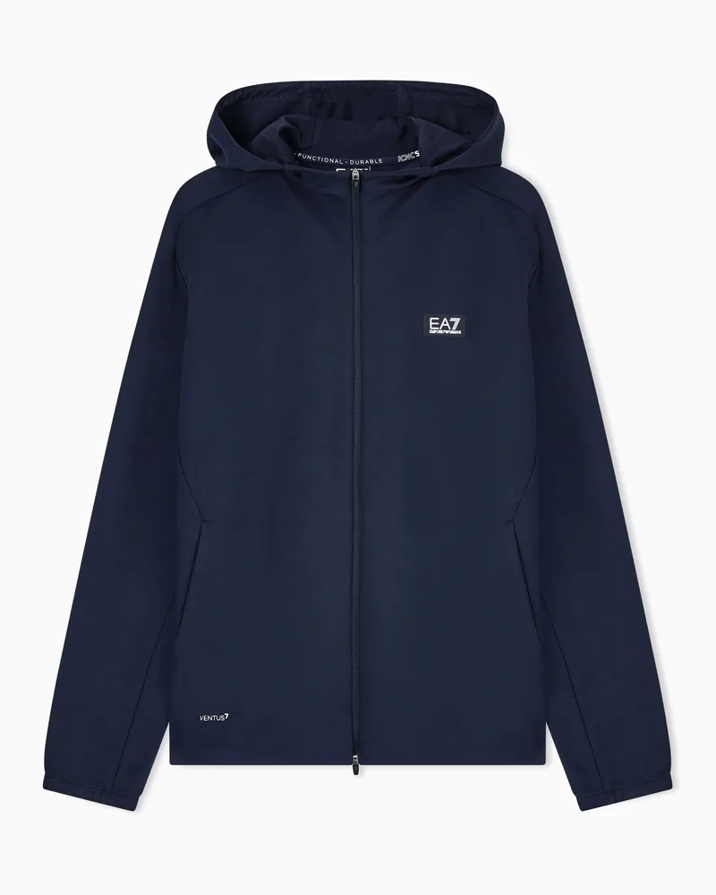 EA7 Sweatshirts mit Reißverschluss Marineblau