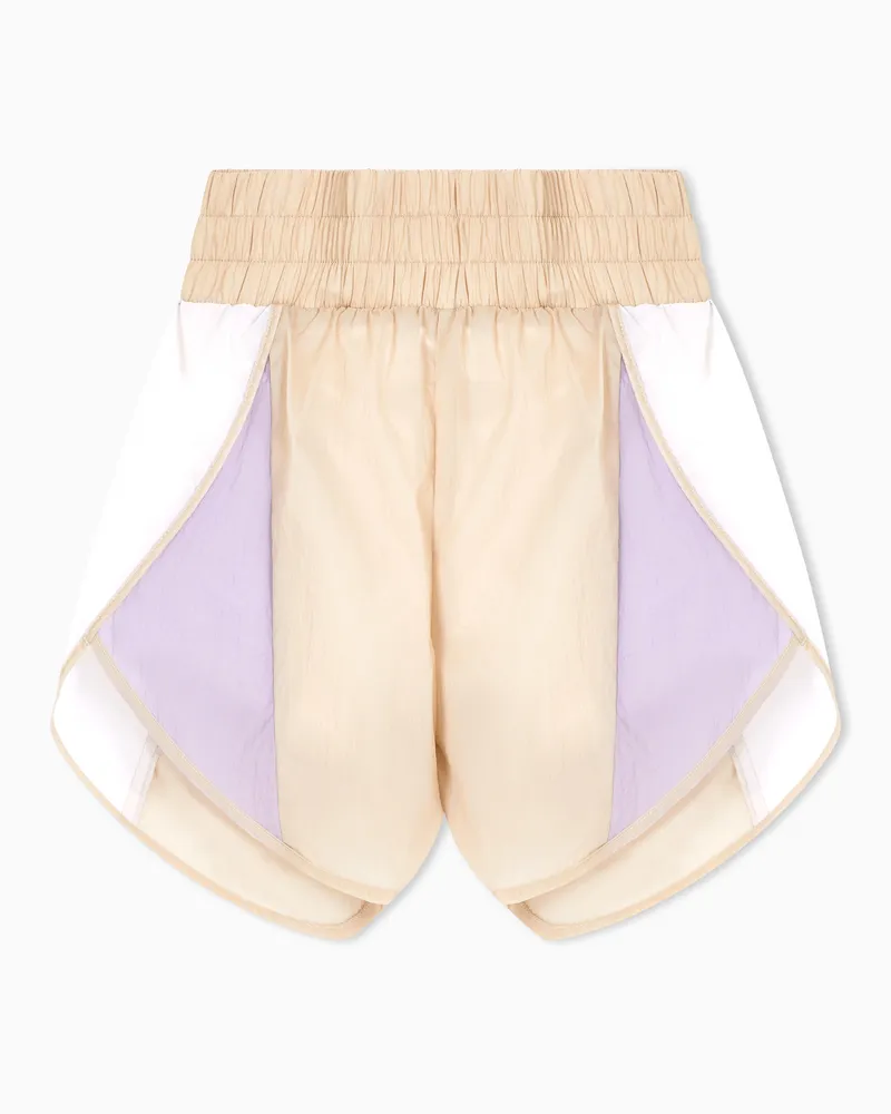 EA7 Shorts aus Nylon Beige
