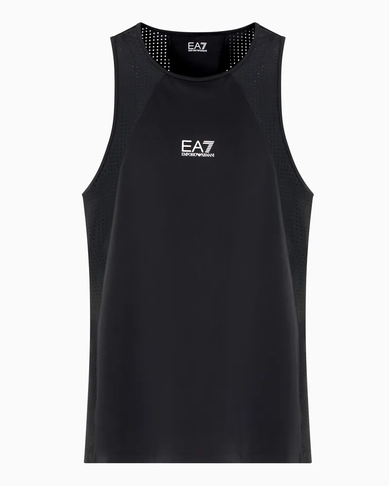 EA7 Dynamic Athlete Tanktop aus Funktionsgewebe VIGOR7 Schwarz