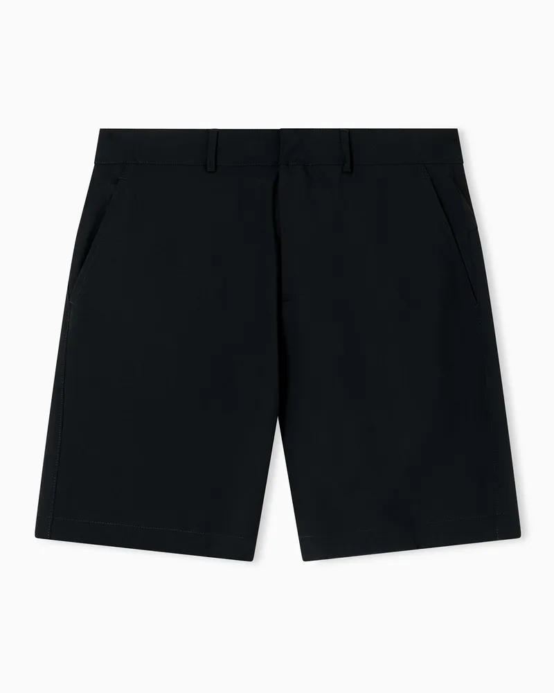 EA7 Golf Pro Bermudashorts aus VENTUS7-Funktionsgewebe Schwarz