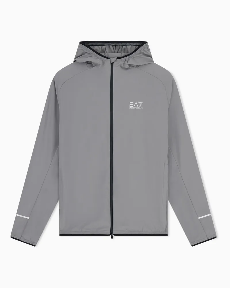 EA7 Sweatshirt Ventus7 im Regular Fit Grau