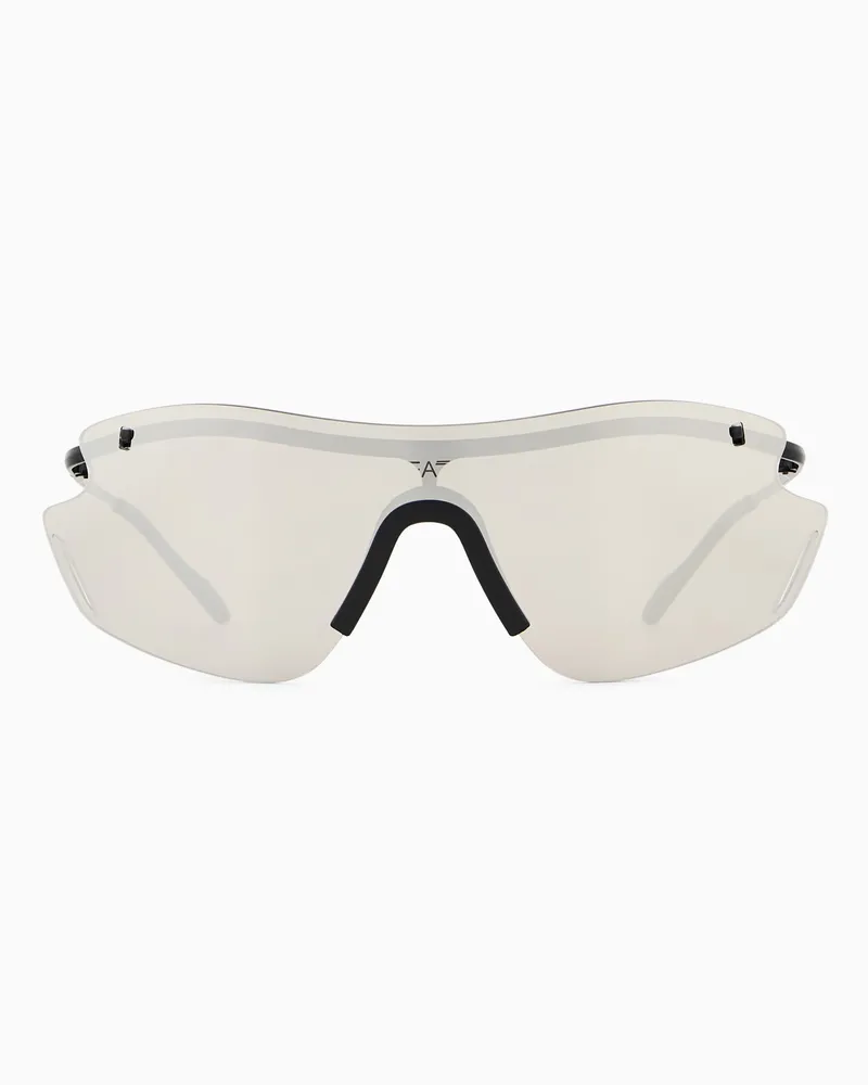EA7 Sonnenbrille Rycer Metal Schwarz
