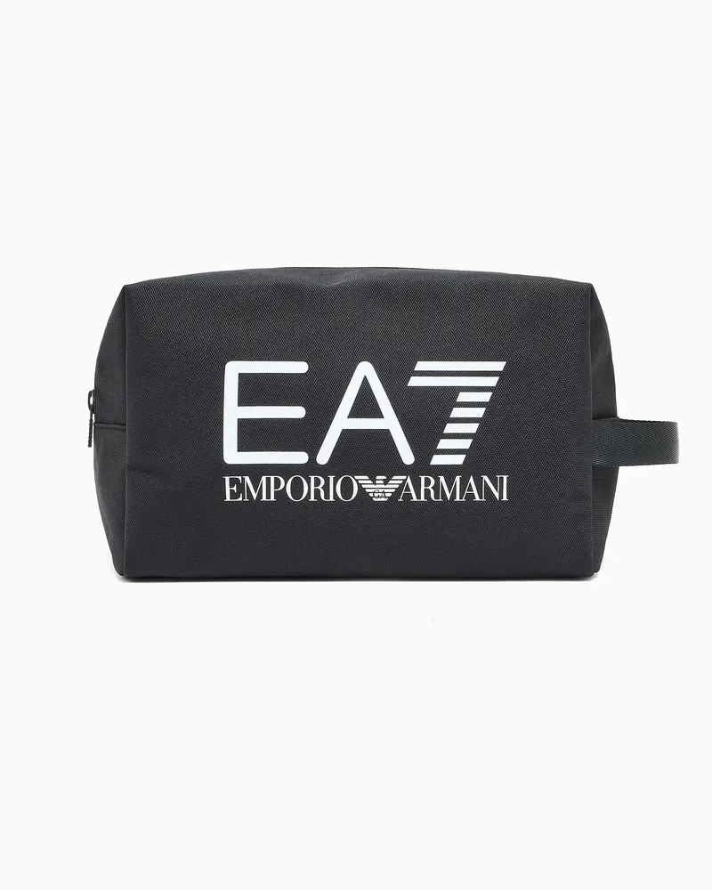 EA7 Train Core Beauty Case mit -Logo Schwarz