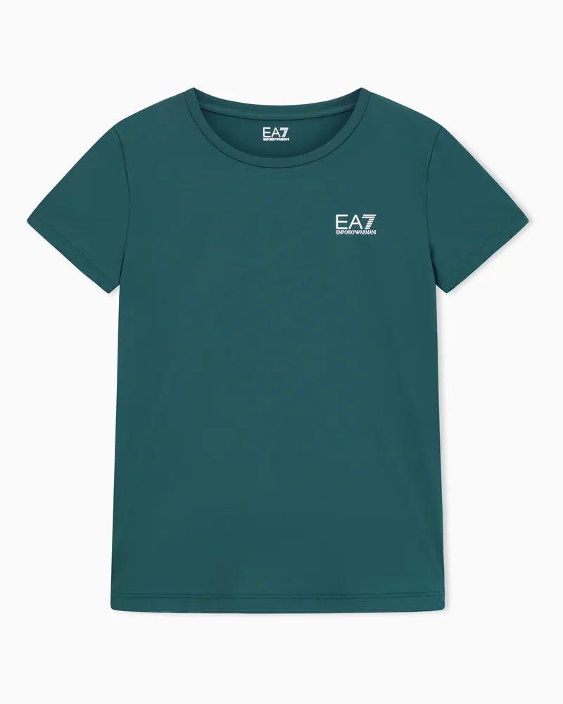EA7 Dynamic Athlete T-Shirt aus VIGOR7-Funktionsgewebe Grün