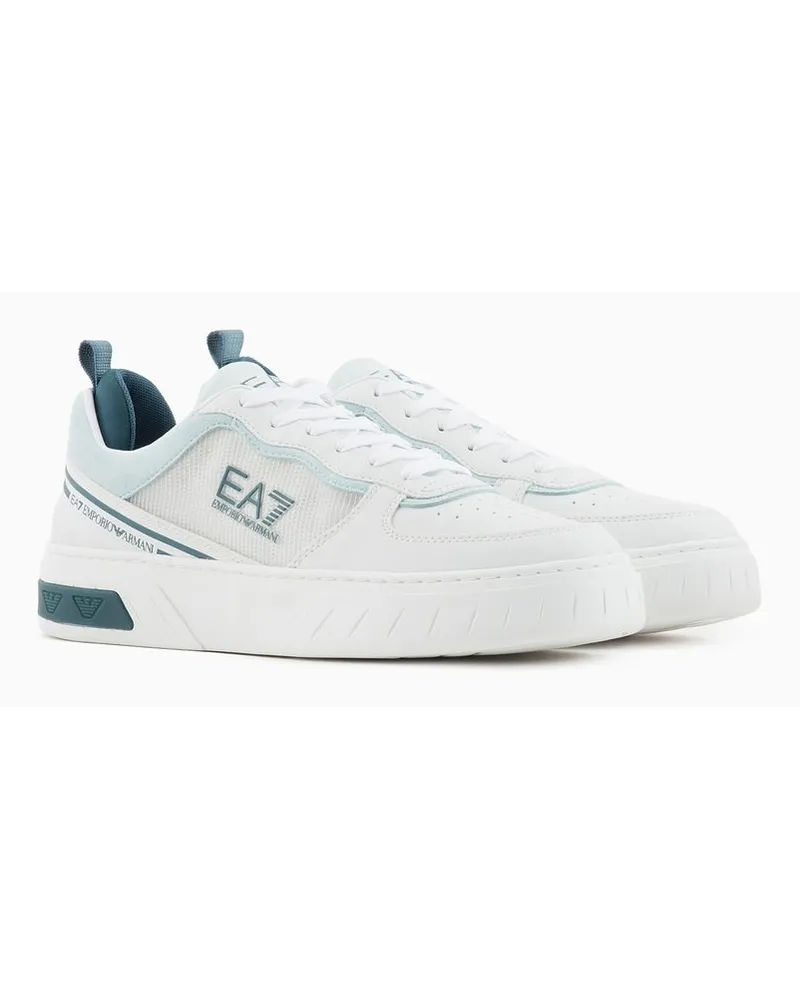 EA7 Court Premium Sneaker Logo