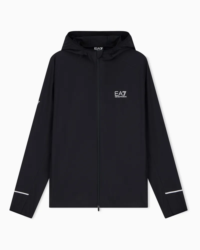 EA7 Sweatshirt Ventus7 im Regular Fit Schwarz
