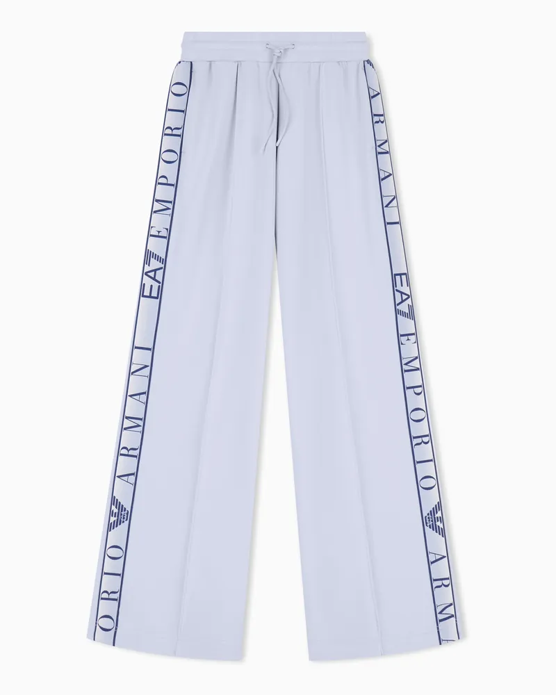 EA7 Dynamic Athlete Hose aus „Natural VENTUS7“-Funktionsgewebe Hellblau