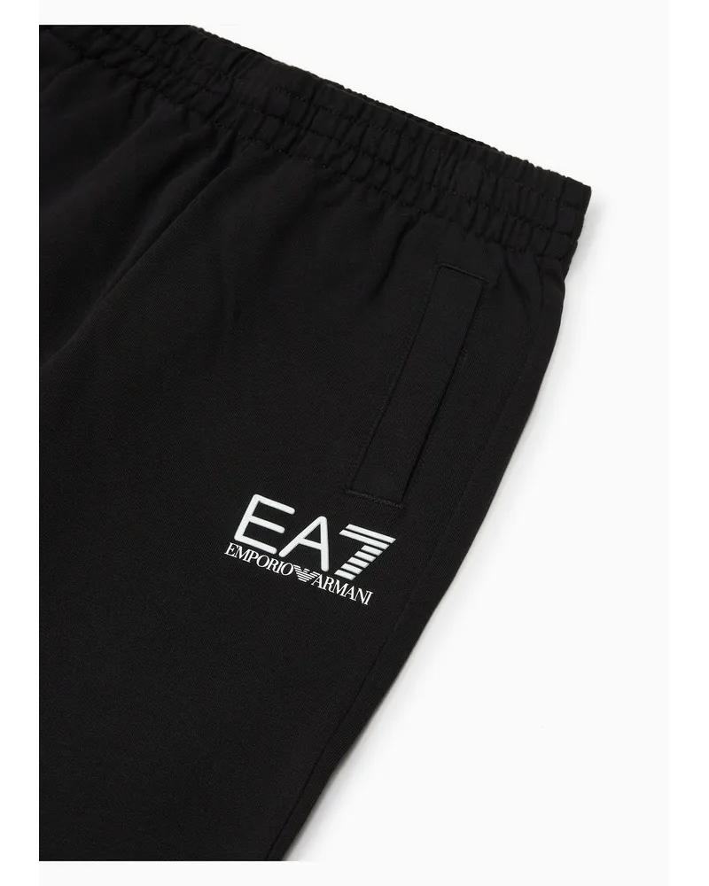 EA7 Core Identity Jogginghose Aus Baumwolle Schwarz