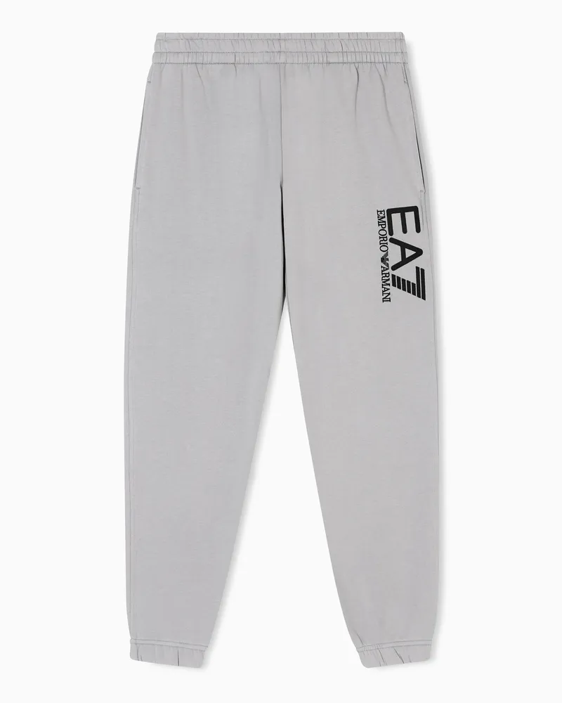 EA7 Visibility Jogginghose aus Baumwollmischung Grau