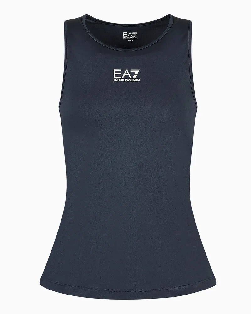 EA7 Tennis Pro Top aus VENTUS7-Funktionsgewebe Marineblau