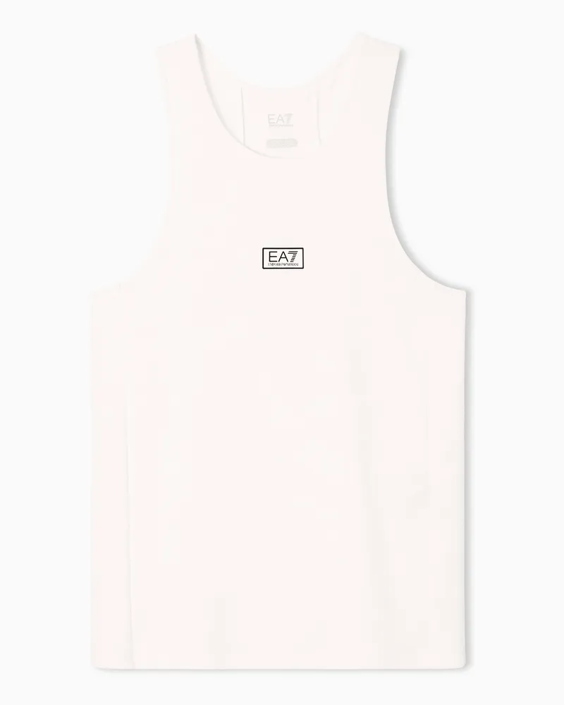EA7 Tanktops Weiß