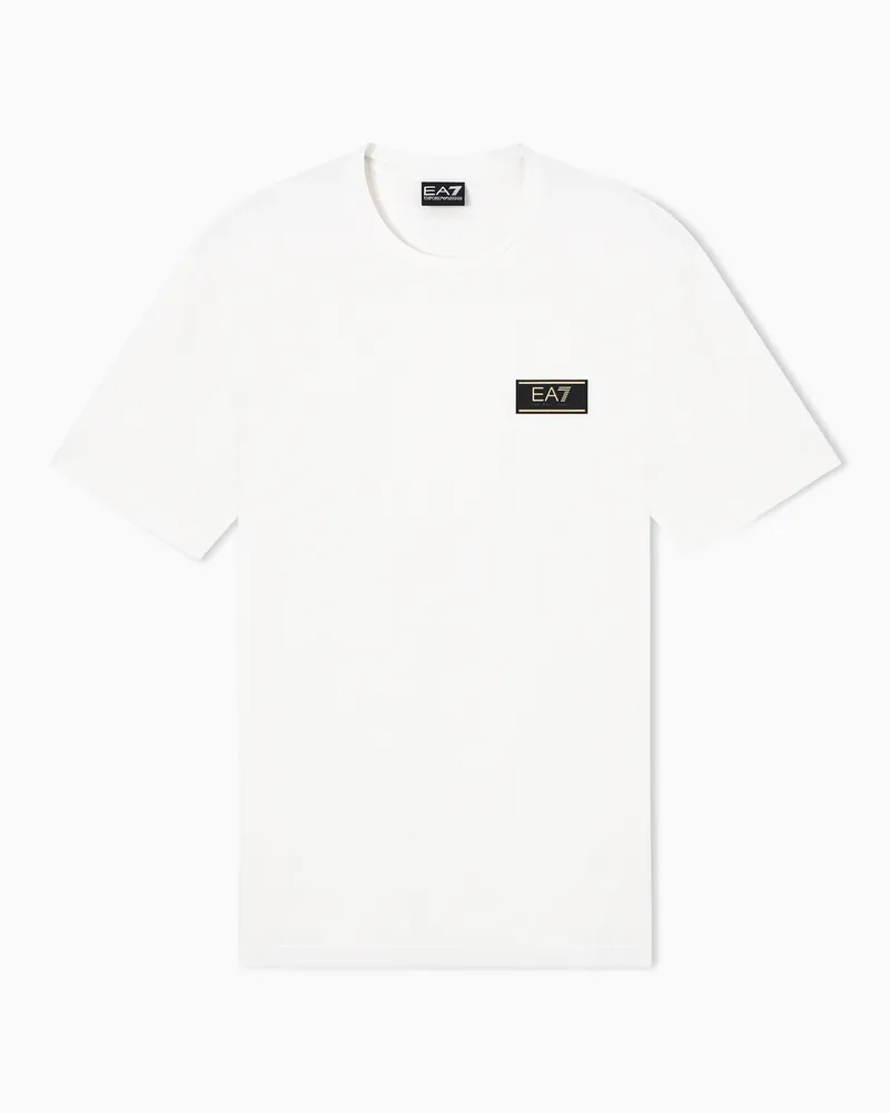 EA7 Regular Fit T-Shirts Weiß
