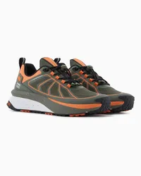 EA7 Crusher Distance Sonic Rambler Sneaker Military-grün