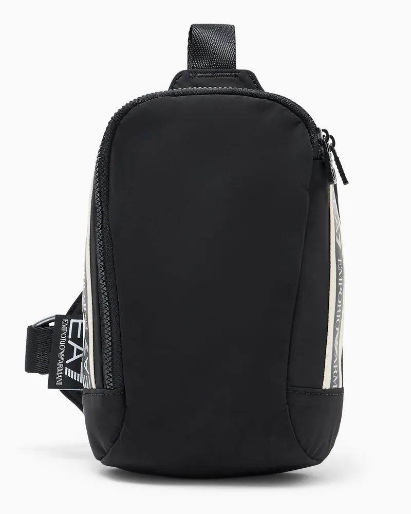 EA7 Umhängetasche Sling Bag Regular Schwarz