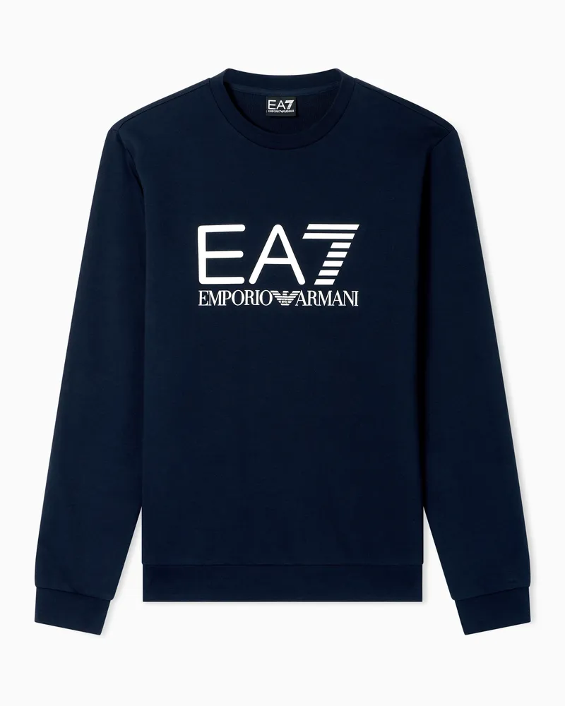 EA7 Sweatshirts ohne Kapuze Marineblau