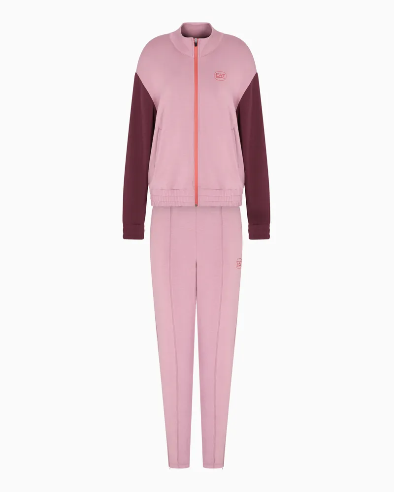 EA7 Tennis Pro Trainingsanzug aus VENTUS7-Funktionsgewebe Pink