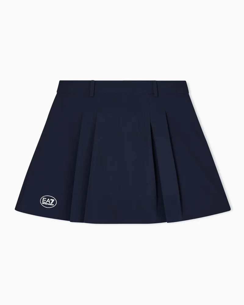 EA7 Golf Pro Minirock aus VENTUS7-Funktionsgewebe Marineblau